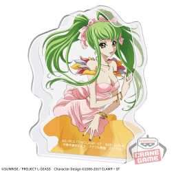 【C.C.】コードギアス 反逆のルルーシュ アクリルブロック