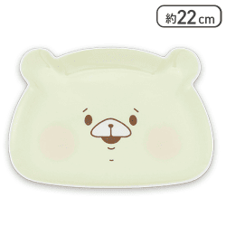 【ふつう】ともだちはくま くまのかおダイカットプレート