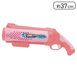【ピンク】電動ツインしゃぼんガン