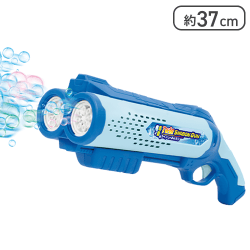 【ブルー】電動ツインしゃぼんガン