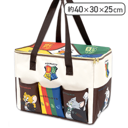 【ホワイト&ブラウン】ワーナー100周年記念 保温保冷BIGマルチバッグ