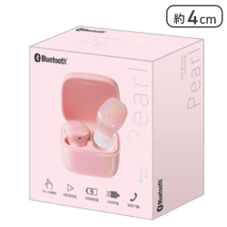 【ピンク】TWSイヤホンPearl