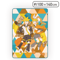 【鏡音リン・レン】初音ミクシリーズ プレミアムブランケット“初音ミク”クリスマス2023