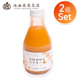 【2個1セット】みかんネクター180ml