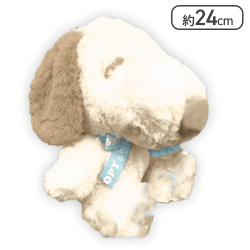 【ベージュローゼ】スヌーピー お座りキュートBIGぬいぐるみ13