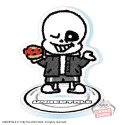 【サンズ】UNDERTALE スタンド付きアクリルプレート-FOOD DESIGN-vol.1