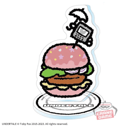 【メタトン】UNDERTALE スタンド付きアクリルプレート-FOOD DESIGN-vol.1