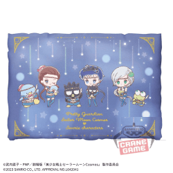 【ネイビー&ブルー】「美少女戦士セーラームーン」シリーズ×サンリオキャラクターズ プリントクッション vol.2
