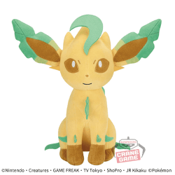 【リーフィア】ポケットモンスター もふぐっとぬいぐるみ「イーブイフレンズ」-リーフィア・ニンフィア-