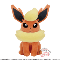 【ブースター】ポケットモンスター もふぐっとぬいぐるみ「イーブイフレンズ」-シャワーズ・ブースター-
