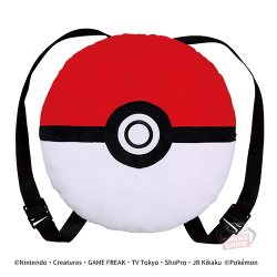 ポケットモンスター ぬいぐるみリュック-モンスターボール-