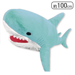 【グリーン】カブっとBIGサメシャーク10
