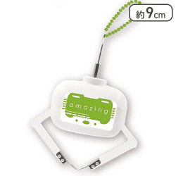 【グリーン】アームキーホルダー2本爪ミニサイズBC