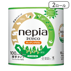 ネピア ネピecoキッチンタオル