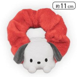 【レッド】ポチャッコ ぴょこきゅんカラフルシュシュ-ポチャッコ-