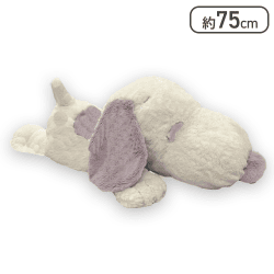 【ピンク】スヌーピー 寝そべりスーパーBIGぬい4