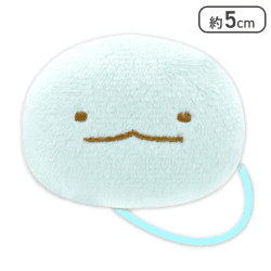 【とかげ】すみっコぐらし フェイスぬいぐるみヘアゴム