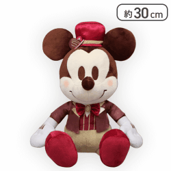 【ミッキー】ミッキー＆ミニー 【FDT】チョコレートカラーBIGぬいぐるみ