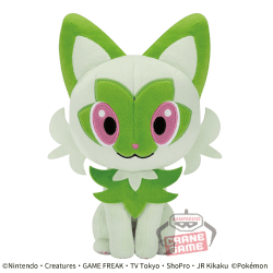 【ニャオハ】ポケットモンスター もふぐっとぬいぐるみ-ニューラ・ニャオハ-