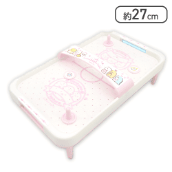 【ピンク】すみっコぐらし たぴおかパーク パックが浮く！卓上エアホッケー
