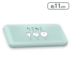 【グリーン】たこねこ　モバイルバッテリー5000mAh