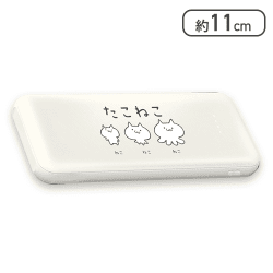 【ホワイト】たこねこ　モバイルバッテリー5000mAh