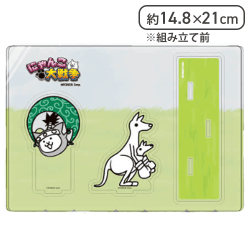 【単品配送不可】【ムササビネコ忍者＆カ・ンガリュ】にゃんこ大戦争 アクリルスタンドセット2〜日本編東京都〜