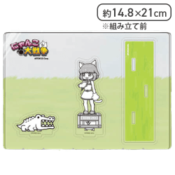 【単品配送不可】【もねこ＆ワニック】にゃんこ大戦争 アクリルスタンドセット2〜日本編東京都〜