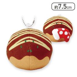 【たこ焼き】たこ焼きに進化したいたこ ぶるぶるぬいぐるみBC