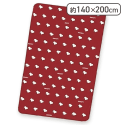 【レッド】スヌーピー めちゃでか毛布2023 2