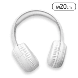 【ホワイト】ノイズキャンセリング ワイヤレスヘッドフォン