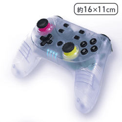 【クリアパープル】GameSpirits SW用ワイヤレスコントローラー６