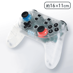 【クリア】GameSpirits SW用ワイヤレスコントローラー６