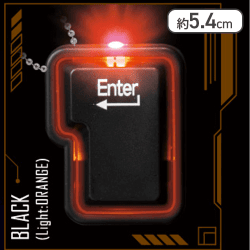 【ブラック】ライティングEnterキー