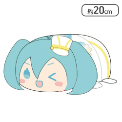 【初音ミク(オンステージ)】初音ミク×シナモロール ぽてコロマスコットM