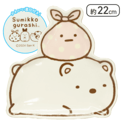 【しろくま】すみっコぐらし なかよしダイカットプレート