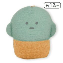 【さぼてんちゃん】ほっこりモコモカ ボールチェーン付きぬいぐるみ