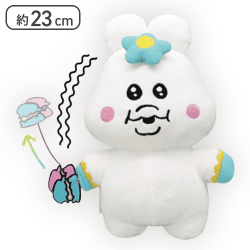 【んぽちゃむ】んぽちゃむ ぶるぶるぬいぐるみ