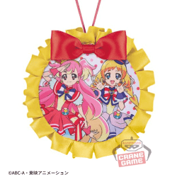 【2人(レッド&イエロー)】わんだふるぷりきゅあ！ スイングフリルチャーム