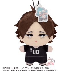 【角名倫太郎/ハンギョドン】ハイキュー!!×サンリオキャラクターズ ちみっともぬいvol.3