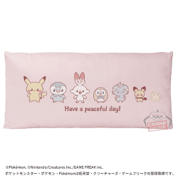 【ピンク】ポケピース スクエアクッション