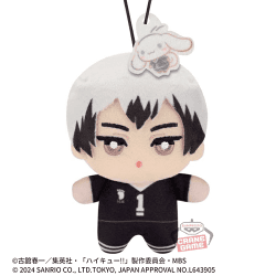 【北信介/シナモロール】ハイキュー!!×サンリオキャラクターズ ちみっともぬいvol.3