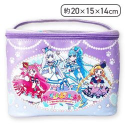 【パープル】わんだふるぷりきゅあ！ バニティバッグ