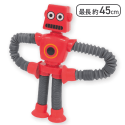 【レッド】のびのびポップチューブロボ