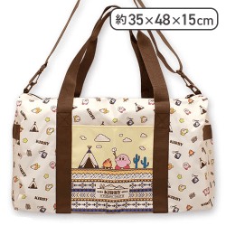 【ブラウン】星のカービィ ボストンバッグ