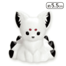 【単品配送不可】【くろみつ】ちょコンと九尾キツネぽわっとライト