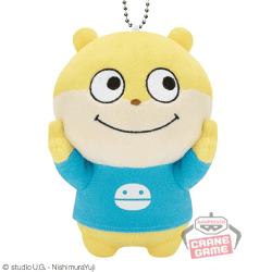 【美意識こねずみ(ライトブルー)】にしむらゆうじ作品 カバンに付けられるぬいぐるみ-さまざまなこねずみ-