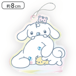 【シナモン×みるく うるうる】シナモロール クリアスタンド オーロラVer.