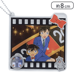 【コナン＆蘭】名探偵コナン スクエアアクリルキーチェーン