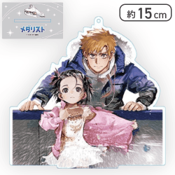 【競技前】「メダリスト」キラキラスタンド付ビッグクリアキーチェーン